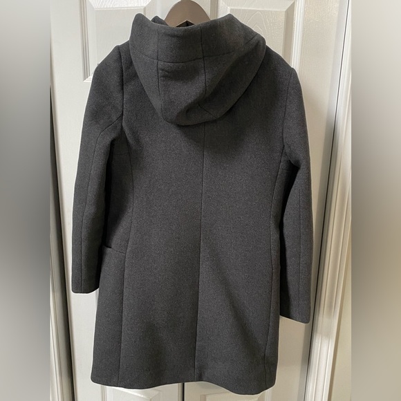SOLD Aritzia Babaton Pearce Wool Coat, M (6-8). Slim Fit. Charcoal grey. EEUC. - Picture 4 of 10